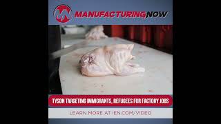Tyson Targeting Immigrants, Refugees for Factory Jobs #tyson #foodmanufacturing #food #refugees