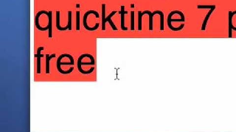 How to get quicktime 7 pro for free