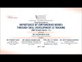 Importance of Empowering MSMEs through Skill Development &amp; Training