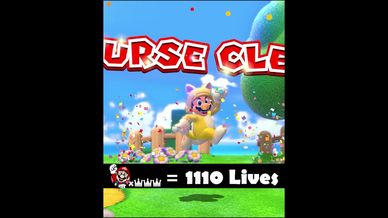 Infinite Lives Trick | Super Mario 3D World | 