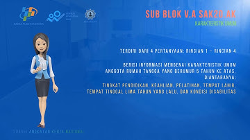 SAKERNAS 2020: Video 05 - Sub Blok V A