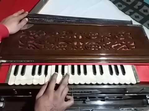 How To Play_Jis Bhajan M Raam Ka Name(raam Bhajan)on Harmonium/kybord