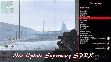 [MW2/1.14] Supremacy Sprx Menu by MatrixMods | ReaperXMoDz