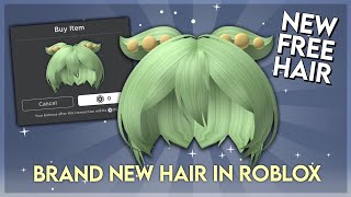 WOW BRAND NEW FREE HAIR ITEMS IN ROBLOX JUST RELEASED!
