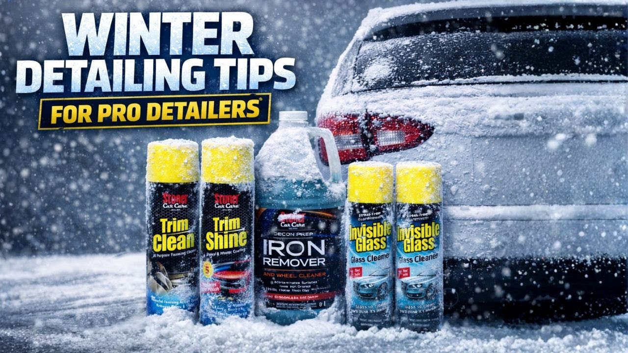 Как заработать больше денег на детейлинге в холодное время года