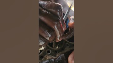 How to install piston and rings #generator #engineering #pistons