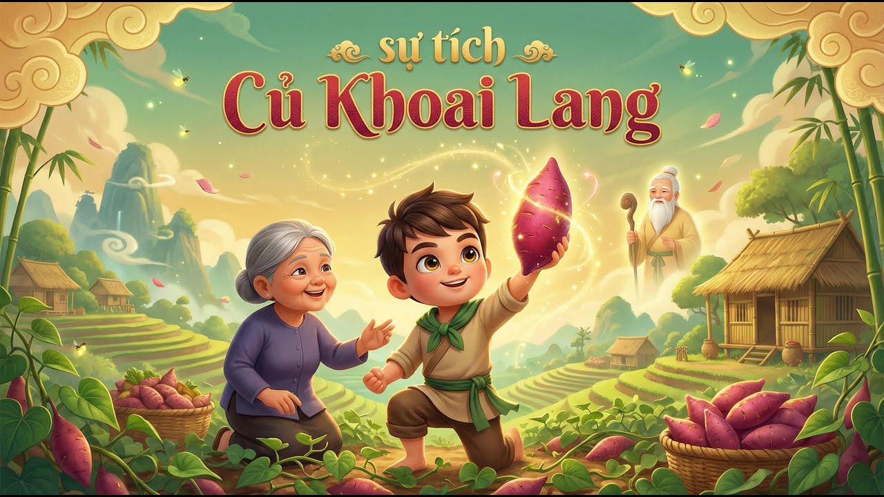 Sự Tích Cây Khoai Lang — Món Quà Từ Tro Tàn | Cổ Tích Thời 4.0