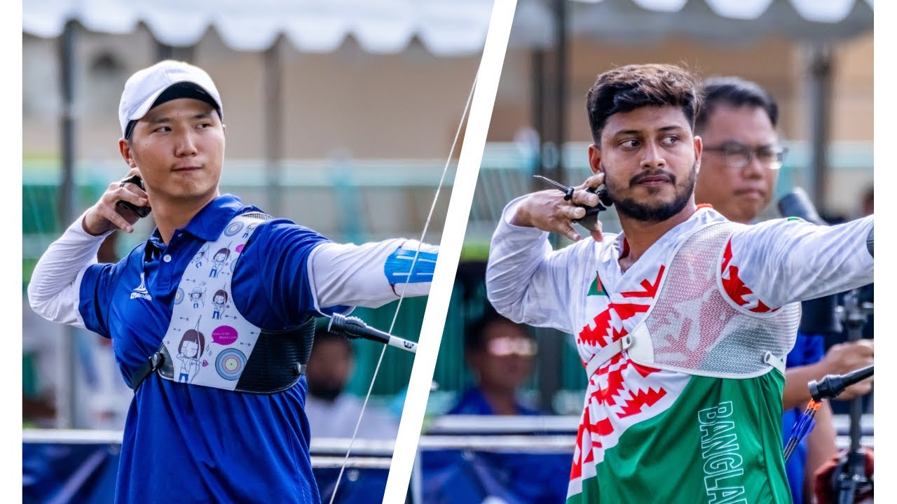 Инь Чай Квок против Хакима Ахмеда Рубеля – мужчины, четвертьфинал 3 по стрельбе из лука | Отбороч...