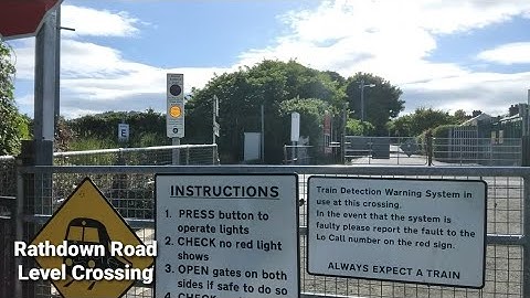Rathdown Road Level Crossing, Greystones, Co. Wicklow