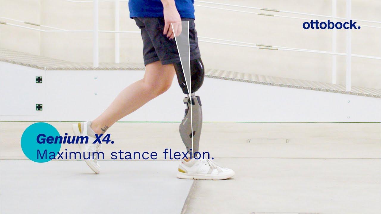 Genium X4 - Maximum stance flexion | Ottobock Professionals - YouTube