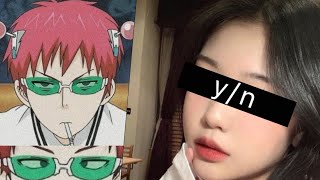 Saiki x F Y/n | part 3 | friends?