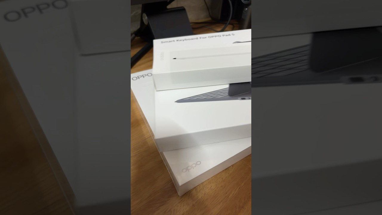 Oppo Pad 5 Matte Display Edition includes keyboard case and stylus
