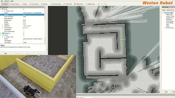 Quadruped A1 Robot Dog Indoor 2D-Lidar Navigation