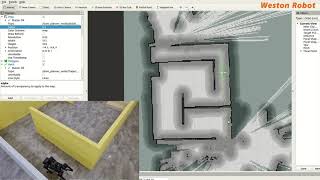 Quadruped A1 Robot Dog Indoor 2D-Lidar Navigation