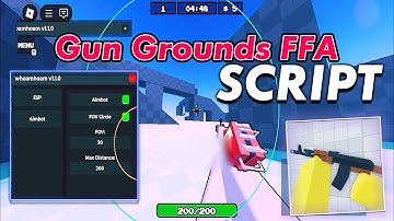 Gun Grounds FFA Script - (Aimbot, ESP) Roblox Exploit