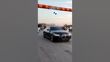 Bmw I4 ..#bmw #i4 #bmwi4 #luxurycars #sportscars #black #track #karachi #pakistan #ytshorts