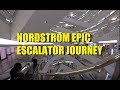 Fantastic Journey Down the Nordstrom Spiraling Escalators
