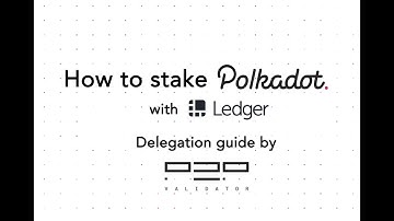 How To Stake Polkadot (DOT) using Polkadot.JS + Ledger | P2P Validator