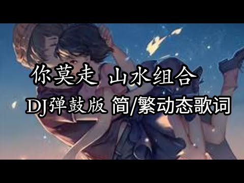 蹦迪音樂 你莫走 DJ 山水组合 【简/繁动态歌词】♫妹兒丫頭你莫走♫ tiktok 蹦迪 dj中文