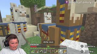 minecraft epic fail whobbybear gaming review by hobbyfamilytv