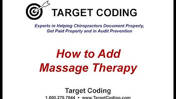 Target Coding Chiropractic Massage Therapy