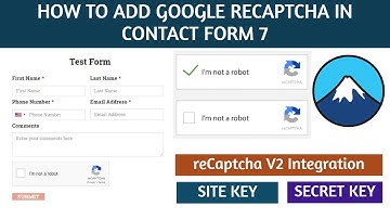 🆕 How to add Google reCaptcha in Contact Form 7 | Contact form 7 Captcha | Quick Tips