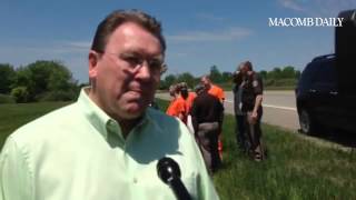 Don Brown talks about county inmates picking up trash along county freeways. #MacombDaily