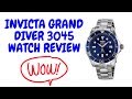 INVICTA GRAND DIVER 3045 WATCH REVIEW | ITS A FANTASTIC WATCH