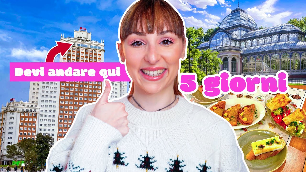 Madrid in 5 giorni Ti ORGANIZZO l'itinerario COMPLETO *grattacielo e Tapas