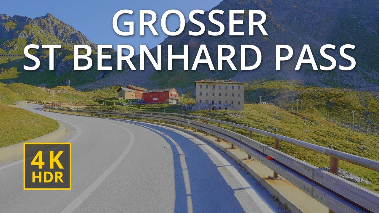 🇮🇹🇨🇭 Перевал Гроссер-Санкт-Бернхард: живописная поездка через сердце Альп