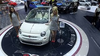 Fiat 500 celebrates 60th Anniversary at Geneva Motor Show 2017 Fiat 500 Special Series To Mark The 60th Anniversary