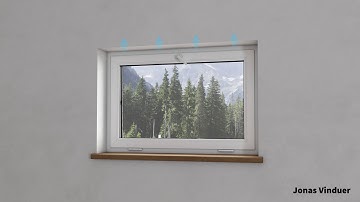 JONAS VINDUER --- PVC top opening window