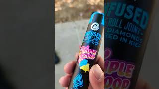 triple scoop infused preroll joint by cookies total thc 43.23