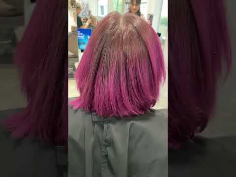 شوفو الجرأة من لون بنفسجي لا لون الأحمر Nairouzhairstyalist Hairstyle Hairstyles Hair