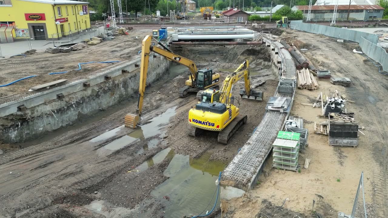 Przebudowa stacji Łapy #20