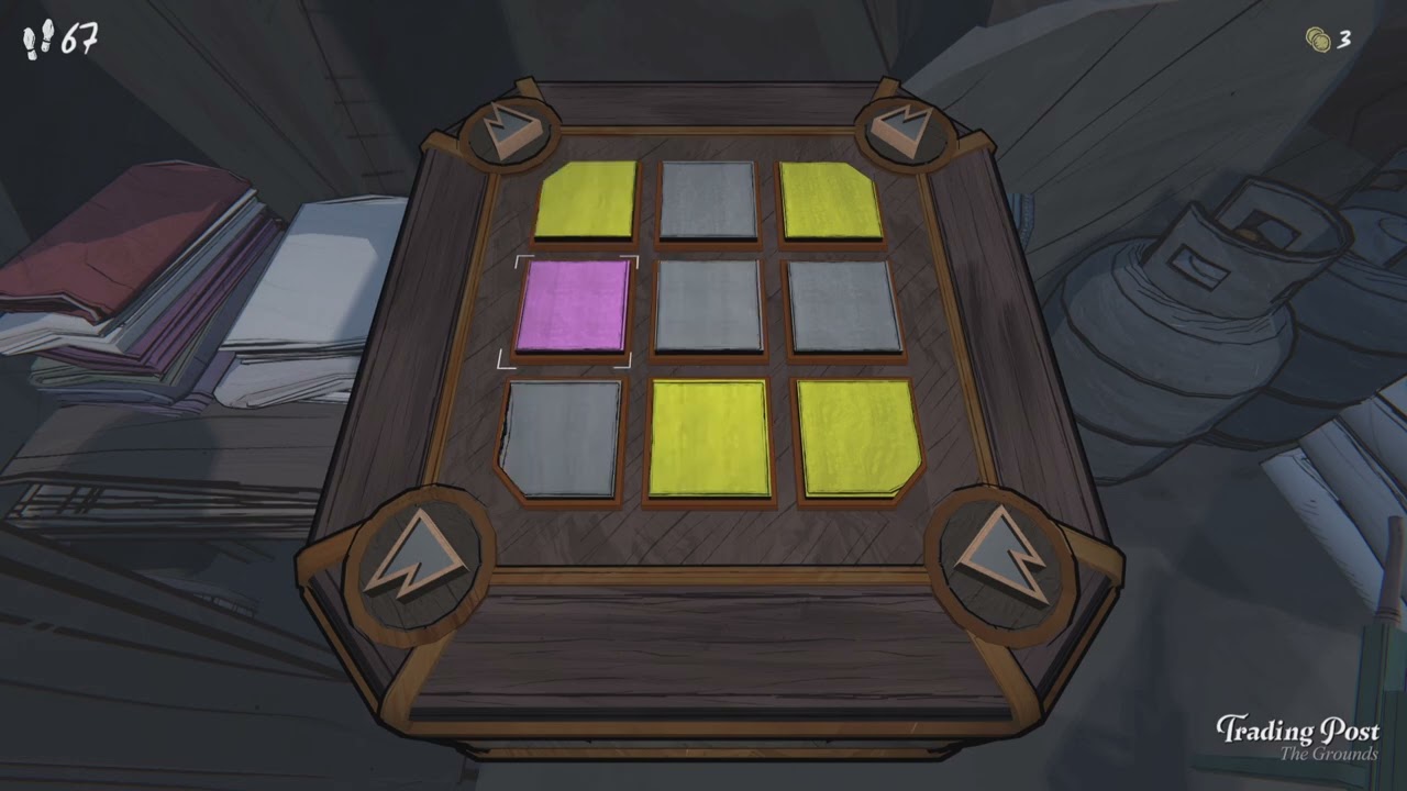 Blue Prince - Trading Post Puzzle Box