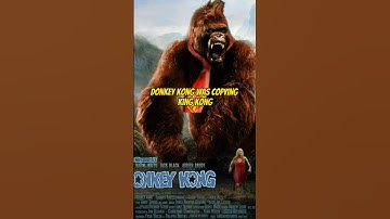 Kirby got his name from Donkey Kong?! #nintendo #universalstudios #kingkong #supermario #dk