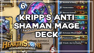[Hearthstone] Kripps Anti Shaman Tempo Mage Deck