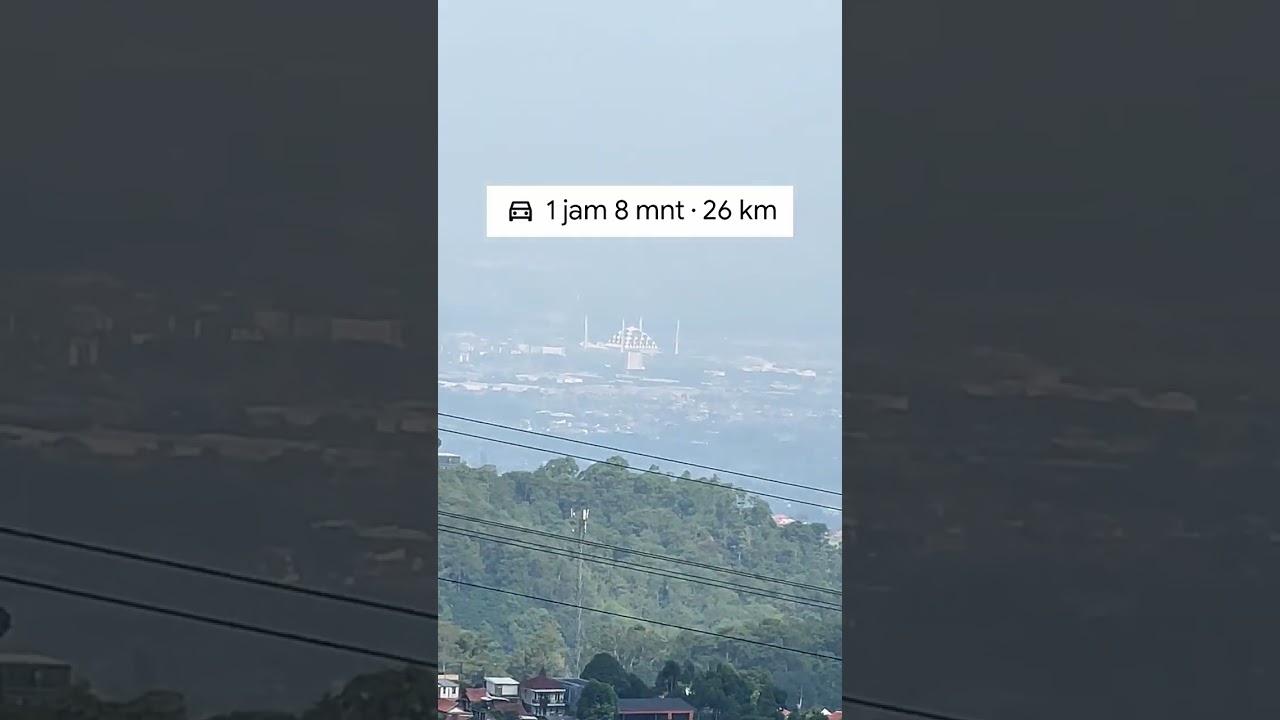 Di Lembang bisa lihat Masjid Raya Al-Jabbar