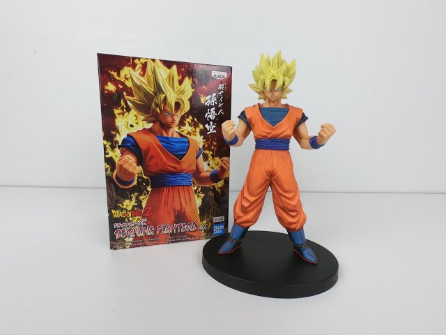 Dragon Ball Z - Statuette Burning Fighters Son Goku 16 cm