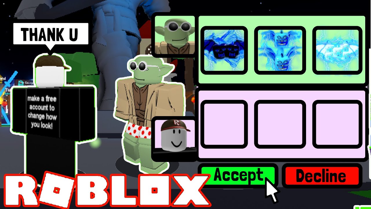 GIVING *RANDOM* PEOPLE *FREE* Z-MASTERS IN NINJA LEGENDS!