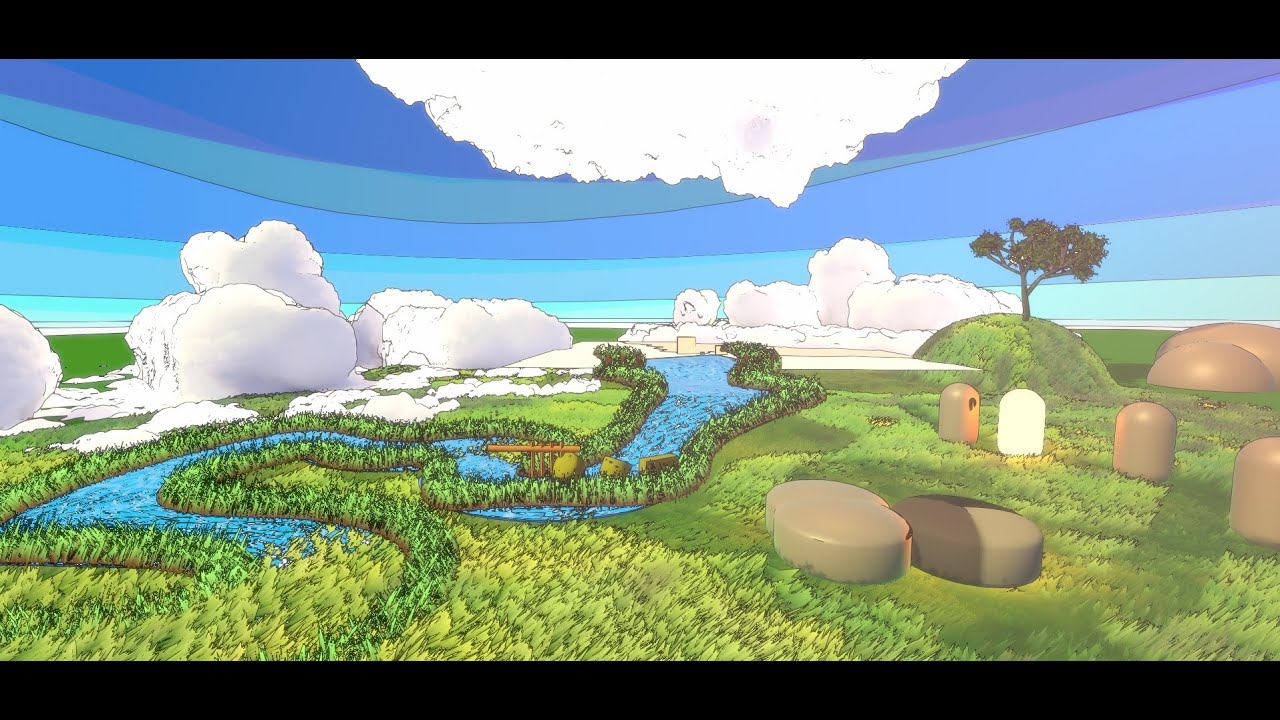GIBLION: Anime-NPR-Toon Scene Generation Framework, video preview 5