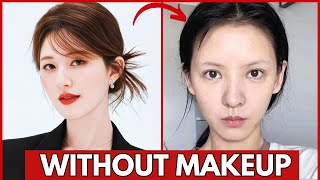 Chinese Actress With Makeup And Without Makeup Dilraba Dilmurat Zhao Lusi Zhao Liying Yang Mi