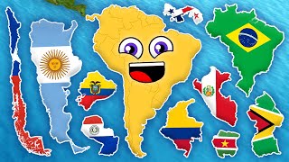 Countries and Capital Cities of South America & The World! screenshot 4