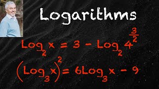 How to Solve Logarithmic and Exponential Equations.