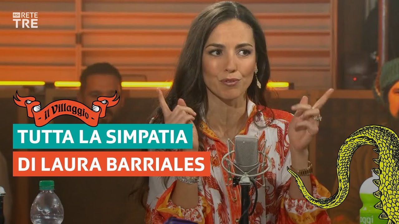 Tutta la simpatia di Laura Barriales  | Il Villaggio di Rete Tre | RSI