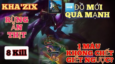 [LOL MOBILE] KHAZIX Tốc Chiến Rừng Còn 1 Máu Vẫn Có Thể Sốc Dame Chết Đối Phương / PVDgaming