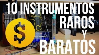 Los 10 Instrumentos más RAROS y BARATOS del mundo: el mejor regalo de cumpleaños | Pablo Abarca