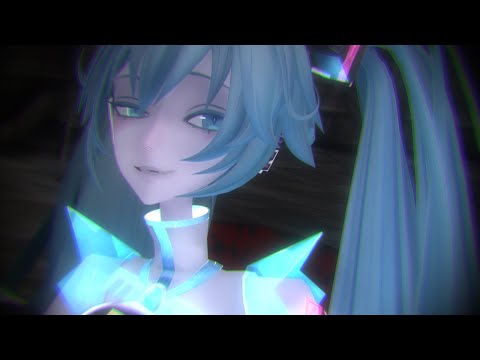 【MMD】道化ミク・ジョーカー・力一・ツクヨミ「メビウス＆ラブカ？」