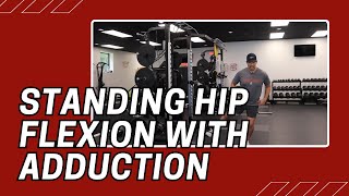 Standing Hip Flexion and Adduction | Cable Machine Exercise